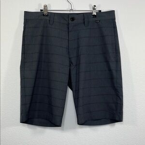 Travis Mathew Shorts Mens Gray Golf Performance Stretch Chino‎ 10" Casual 34